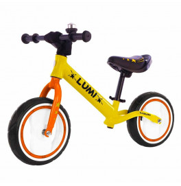 Біговел LumiBALANCE TILLY 12" Желтый с подсветкой колес T-212521 Yellow
