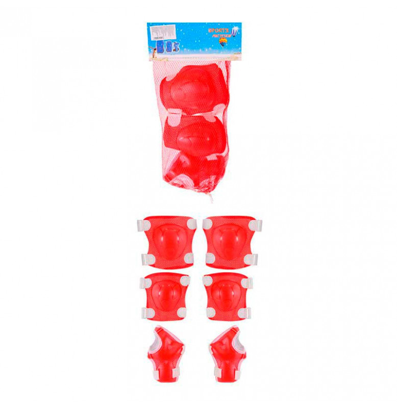 Комплект защиты наколенники и налокотники Z41491_Red