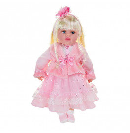 Кукла "Панночка" мягконабивная музыкальная на батарейках PL-525-101_Light-Pink