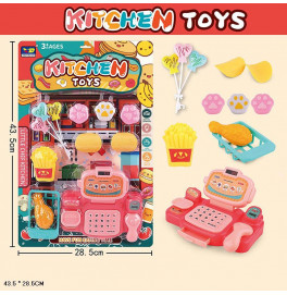Игровой набор касса с продуктом. 355-10
