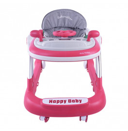 Ходунки музыкальные с погремушками BW109_Pink