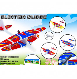 Детский самолет-планер кукурузник с моторчиком и USB-зарядкой. glider USB