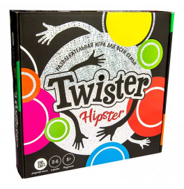 Развлекательная игра 30325 (рус) "Twister-hipster", в кор-ке 25-25,5-5,3 см 30325