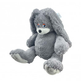 Мягкая игрушка Зайка Сеня 70 см 0088_Gray