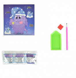 Алмазная картина Призрак Strateg 18х18 см JUB14412