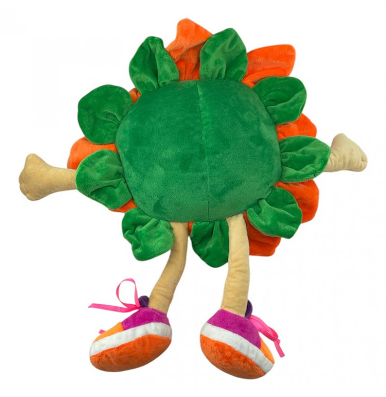 Мягкая игрушка Подсолнечник 40 см 0109_Orange-Green