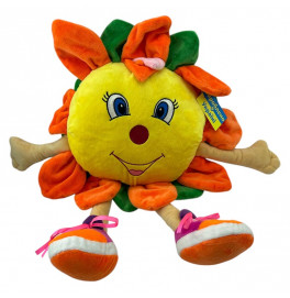 Мягкая игрушка Подсолнечник 40 см 0109_Orange-Green