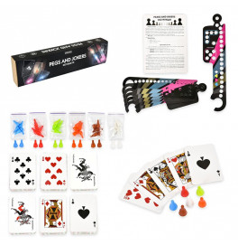 Настольная игра Pegs and Jokers Strateg на украинском языке 30348