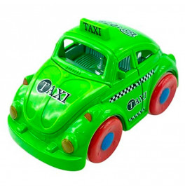 Машина "TAXI" металлическая, инерционная, .9*5*5см 783 117_Green