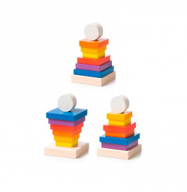 Пирамидка LD-14 CUBIKA из дерева 15269