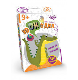 Настольная игра Danko Toys викторина "Тот самый крокодил" для детей CROC-02-01U