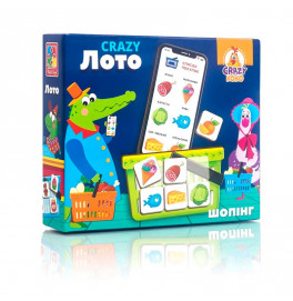 Игра настольная Vladi Toys Crazy Лото детская VT8055-09