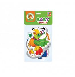 Пазлы Vladi toys "Зоопарк" мягкие VT1106-85