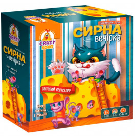 Игра настольная Vladi Toys развлекательная. Сырная вечеринка VT8055-38