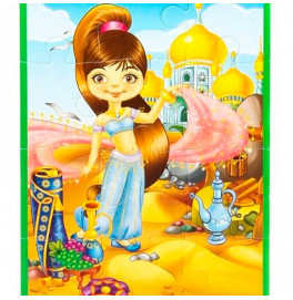 Пазлы мягкие Vladi Toys А5 "Турчанка" фомовые VT1103-12