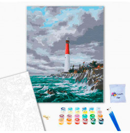 Картина за номерами "Морський маяк" 40*50 см 10582-AC