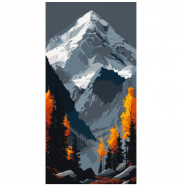 Картина по номерам "Непокоренная вершина" 40*80 см Art Craft 11046-AC