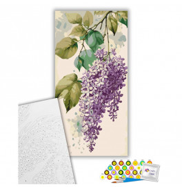Картина по номерам ArtCraft "Сиреневый шепот" 40x80 см 13162-AC