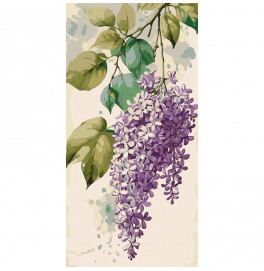 Картина по номерам ArtCraft "Сиреневый шепот" 40x80 см 13162-AC