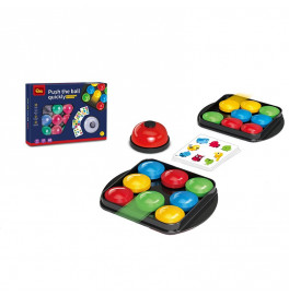 Развивающая игра цветные пятнашки с колокольчиком M13I