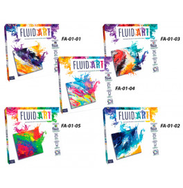 Креативна творчість "Fluid ART" FA-01-01,02,03,04,05