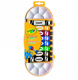 Краски Crayola гуашь с кисточкой 8 цветов 7407