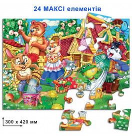 Пазл 24 ел. "Теремок" в кор. Эн.2104