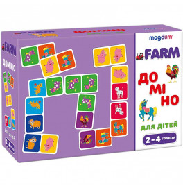 Игра настольная развивающая "Домино Животные" ME5032-22