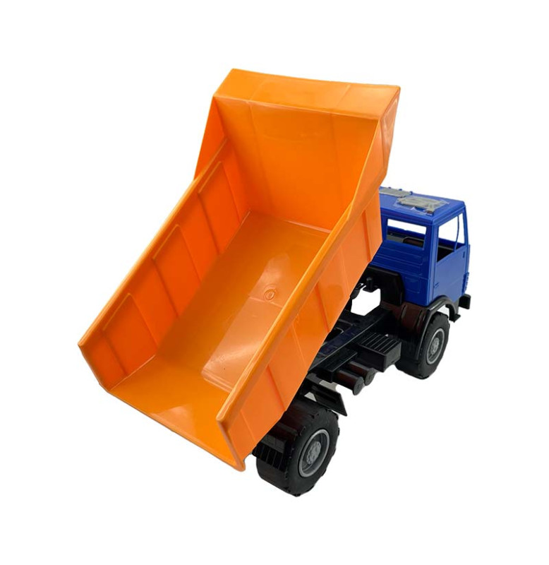 Машинка Оріон Самоскид Х2 Камаз із лопаткою 471_Blue-Orange