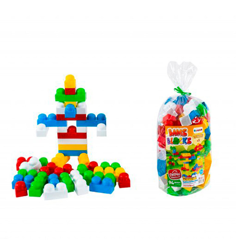 Конструктор BAMSBLOCK №2 арт. 115/3 (94 шт деталей) 115/3 Конструктор BAMSBLOCK №2 арт. 115/3 (94 шт деталей) 115/3