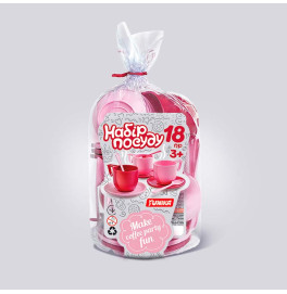 Игровой набор Посуда (18 предметов) Игровой набор Посуда (18 предметов)