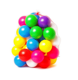 Шарики для бассейна большие 40 шт 026 Шарики для бассейна большие 40 шт 026