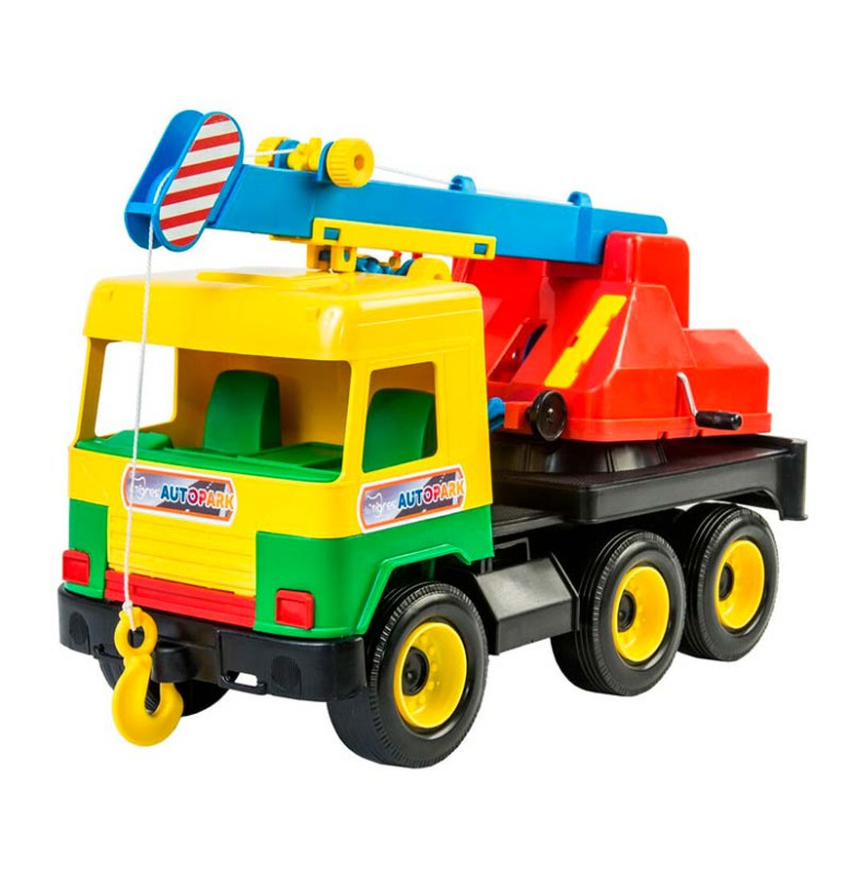 Кран "Middle truck" 39226_Yellow-Red