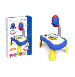 Детский стол для рисования "НЛО" с проектором 6635 Детский стол для рисования "НЛО" с проектором 6635