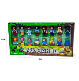 Фігурки My World 16 штук в комплекті 2612 Фігурки My World 16 штук в комплекті 2612