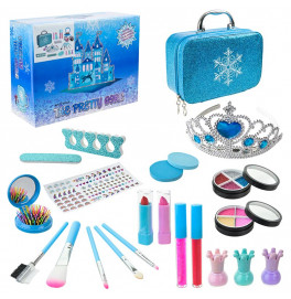 Игровой набор косметики в чемодане с аксессуарами 2605W-JY2405