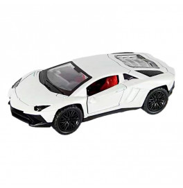 Машинка спортивная SCALE MODEL металлическая 3651A_White