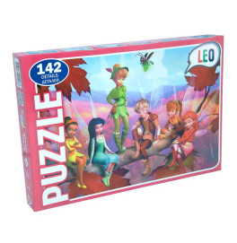 Пазлы 068-12, 142 эл, (12шт.), Лео "Феи Динь-Динь", в кор-ке, 32-22-4см 068-12