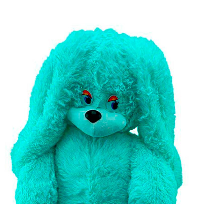 Мягкая игрушка Зайка Сеня 70 см
