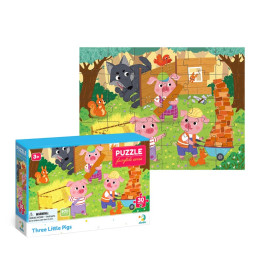 Пазл Dodo Три поросенка 30 элементов 300695