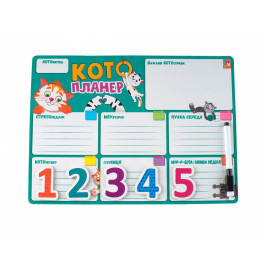 Магнитная доска "Кото-планер" (укр.) VT3601-25