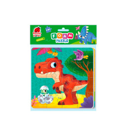 Мягкие пазлы 2in1 "Dinozaurs" RK6050-06 Мягкие пазлы 2in1 "Dinozaurs" RK6050-06