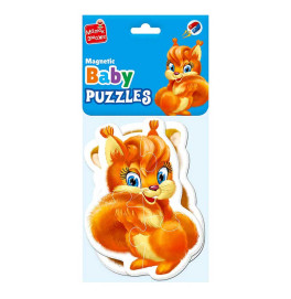 Бейби пазлы Vladi Toys Малыш сможет "Пушистики" магнитные