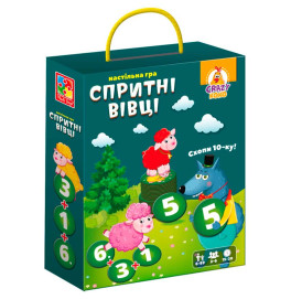 Настольная игра Vladi Toys Ловкие овцы. Схвати десятку!