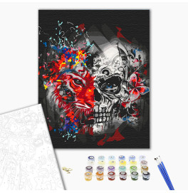 Картина по номерам "Хищная сущность" 40*50 см 11684-AC