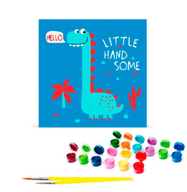 Картина по номерам "Маленький красавчик" 30*30 см 15006-AC Картина по номерам "Маленький красавчик" 30*30 см 15006-AC