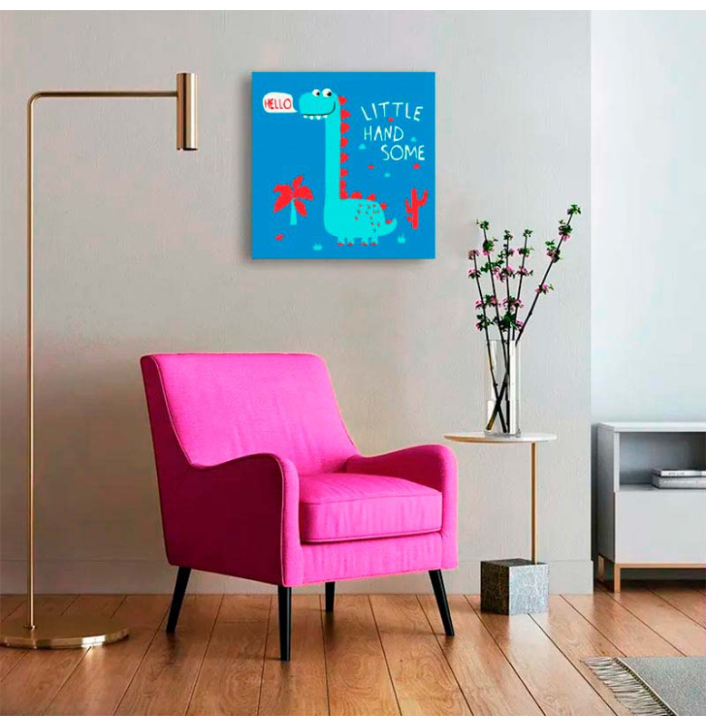 Картина по номерам "Маленький красавчик" 30*30 см 15006-AC Картина по номерам "Маленький красавчик" 30*30 см 15006-AC