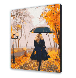 Картина по номерам "Осенняя элегантность" 40*50 см без подрамника. 10022-ACNF