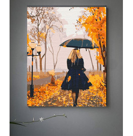 Картина по номерам "Осенняя элегантность" 40*50 см без подрамника. 10022-ACNF