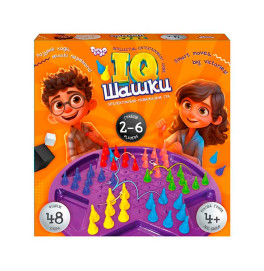 Настольная игра Danko Toys "IQ Шашки" развивающая IQCh-01 Настольная игра Danko Toys "IQ Шашки" развивающая IQCh-01